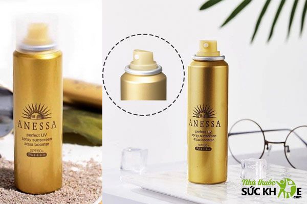 Xịt chống nắng Anessa Perfect UV Spray Sunscreen Aqua Booster