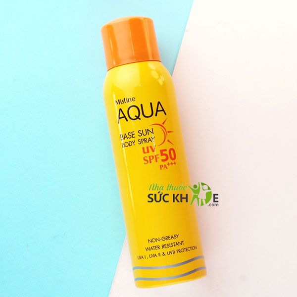 Xịt chống nắng Aqua Base Sun Body Spray 