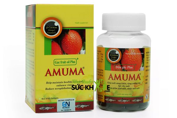 Viên dầu gấc Amuma Plus