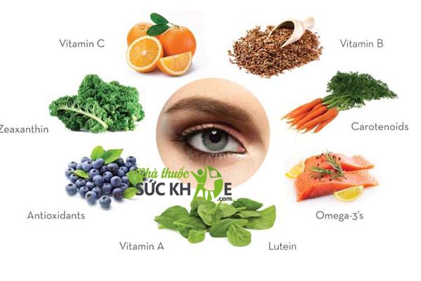 Tăng cường bổ sung các thực phẩm tốt cho mắt