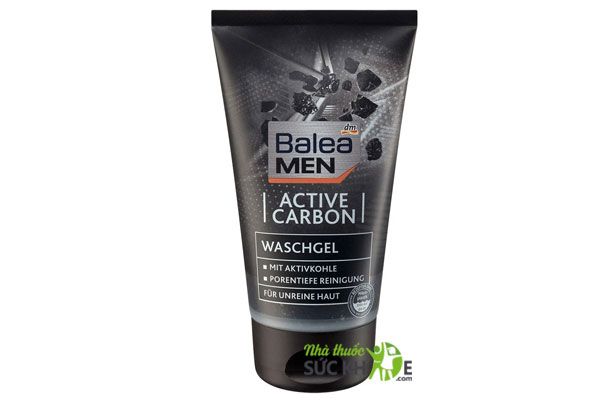 Sữa rửa mặt than hoạt tính Balea Men Active Carbon 