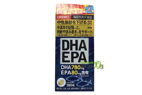 Viên uống bổ não DHA EPA của Orihiro