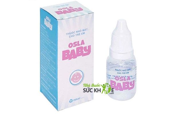 Thuốc nhỏ mắt cho trẻ sơ sinh Osla Baby