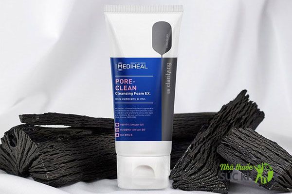 Sữa rửa mặt Mediheal Pore-Clean Charcoal Cleansing Foam
