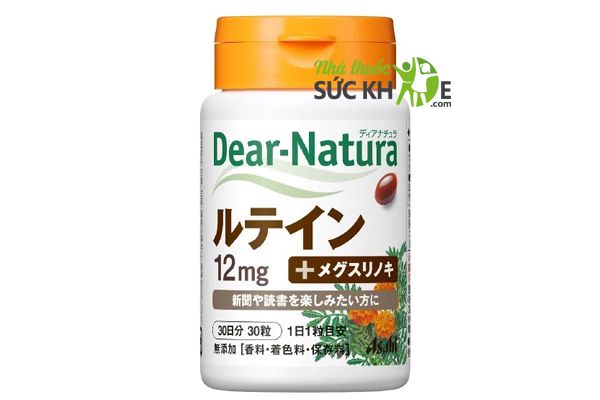 Thuốc bổ mắt của Nhật Dear-Natura Lutein 
