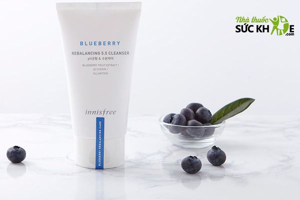 Sữa rửa mặt Innisfree Blueberry Reblancing pH 5.5