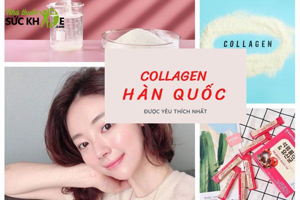 Collagen Hàn Quốc luôn nằm trong TOP sản phẩm được yêu thích nhất