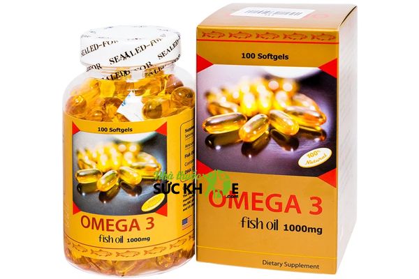 Dầu cá bổ mắt của Mỹ Fish Oil  Sirio Pharma