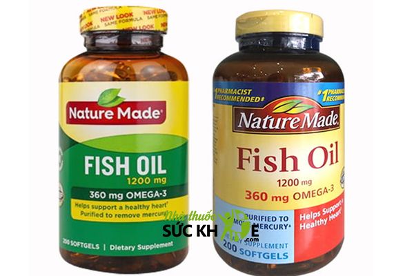 Thuốc bổ mắt Omega 3 Nature Made