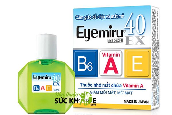 Thuốc nhỏ mắt Eyemiru 40 EX