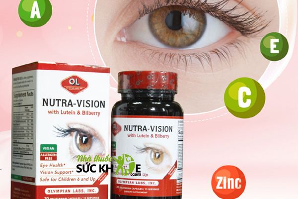 Viên uống bổ mắt Nutra- Vision Olympian Labs