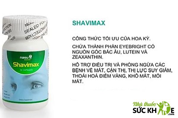 Viên uống bổ mắt Shavimax