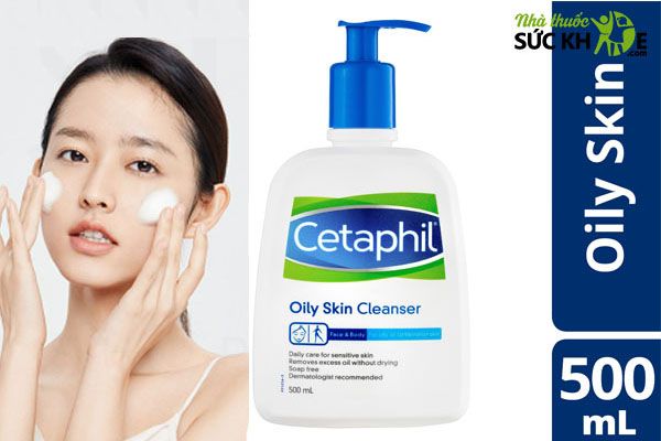Sữa rửa mặt Cetaphil 500ml Oily Skin Cleanser