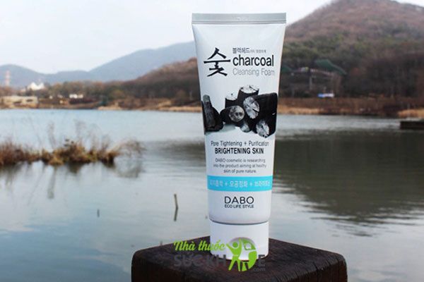 Sữa rửa mặt Dabo Charcoal Cleansing Foam 