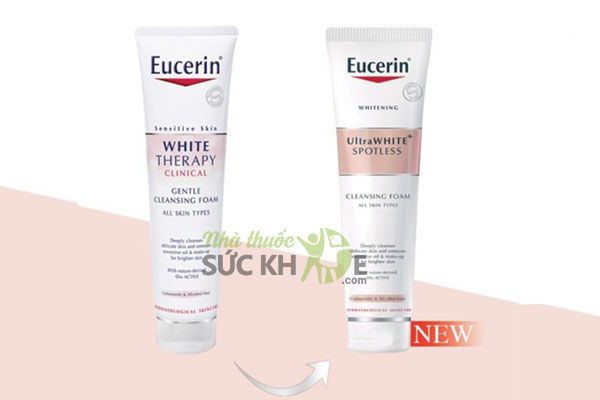 Sữa rửa mặt trắng da Eucerin Therapy Cleansing Foam