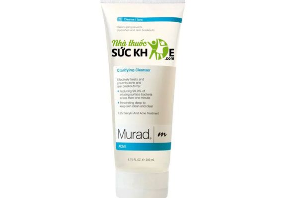 Sữa rửa mặt Murad cho da mụn Clarifying Cleanser Acne