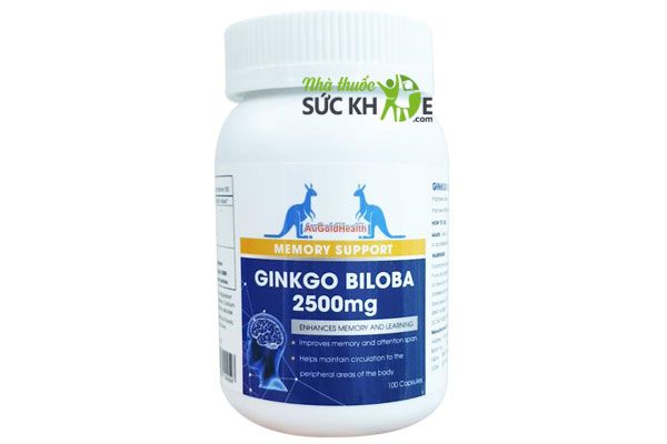 Thuốc bổ não của Úc Ginkgo Biloba Augoldhealth 2500mg