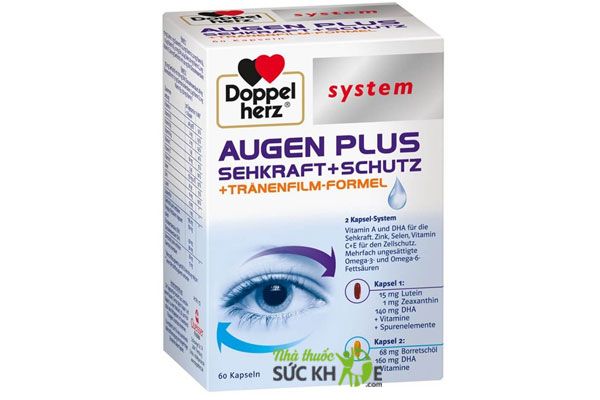 Thuốc bổ mắt của Đức Doppelherz System Augen Plus