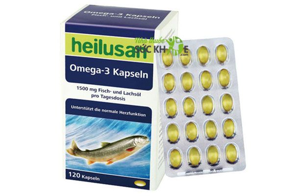 Thuốc bổ mắt của Đức Heilusan Omega-3 Kapseln 