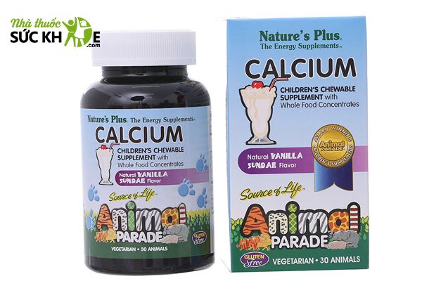 Kẹo dẻo canxi cho bé Animal Parade Calcium Children