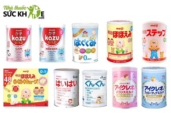 Sữa Nhật cho bé là sản phẩm được nhiều mẹ Việt tin dùng