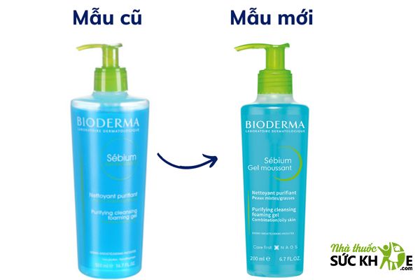 Sữa rửa mặt trắng da Bioderma Sebium Foaming Gel