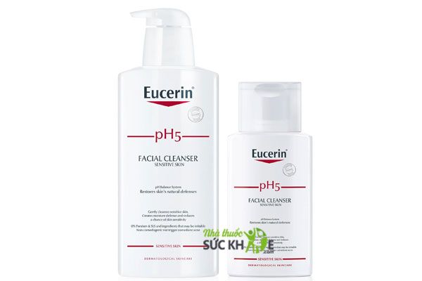 Sữa rửa mặt Eucerin Facial Cleanser PH5 Sensitive Skin 