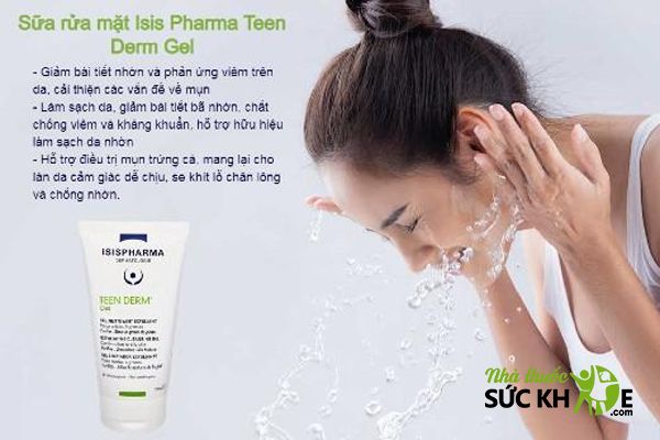 Sữa rửa mặt Isis Pharma Teen Derm