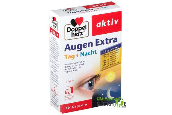 Thuốc bổ mắt Doppelherz Augen Extra Tag Nacht