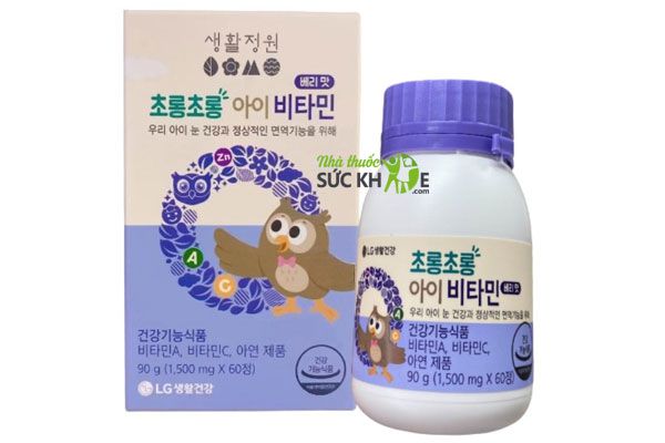 Thuốc bổ mắt Hàn Quốc cho trẻ em