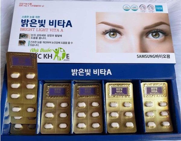 Thuốc bổ mắt Hàn Quốc Samsung
