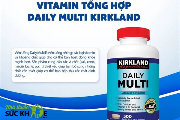 Vitamin tổng hợp Kirkland Daily Multi