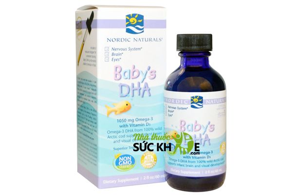 Baby's DHA bổ sung Omega 3, Vitamin D3 cho bé