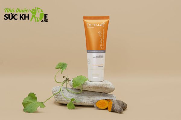 Sữa rửa mặt cho nam trị mụn Decumar Anti- Acne Oil Control Cleansing Gel