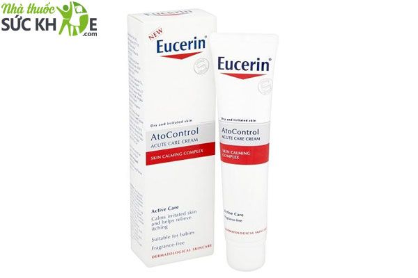 Kem dưỡng ẩm Eucerin cho bé Ato Control Kem chăm sóc cấp tính 