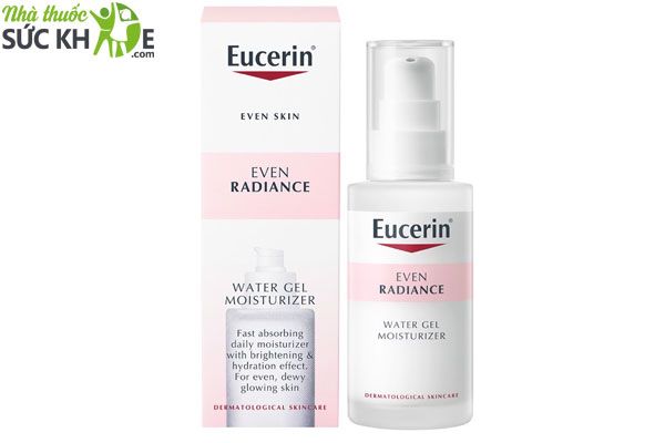 Kem dưỡng ẩm Eucerin cho da dầu Even Radiance Water Gel 