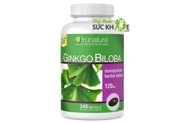 Thuốc cải thiện trí nhớ cho người già Ginkgo Biloba Trunature 