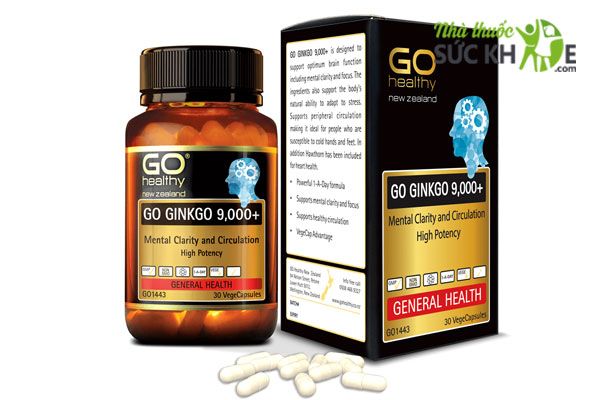 Thực phẩm bổ não dành cho người già Go Ginkgo 9000+ 