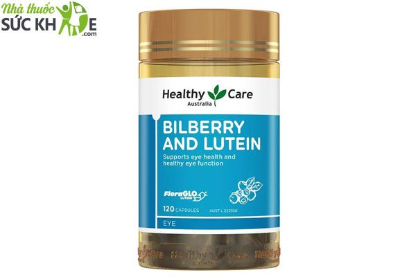 Thuốc bổ mắt của Úc Healthy Care Bilberry & Lutein