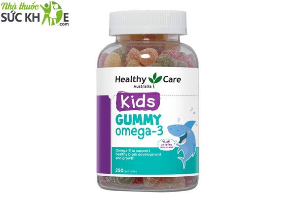 Thuốc bổ mắt cho bé 2 tuổi Healthy Care Gummy Omega 3 