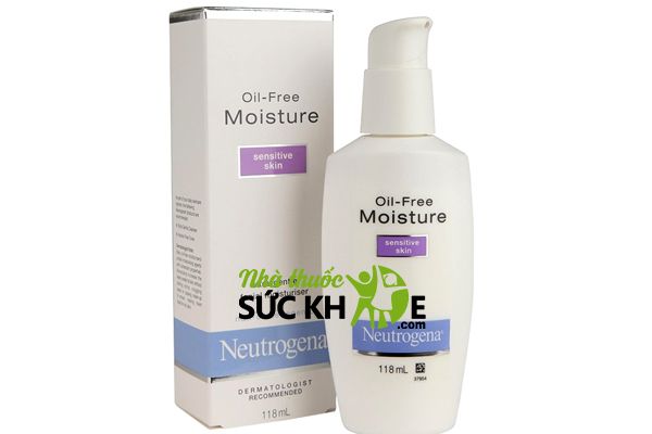 Kem dưỡng ẩm Neutrogena cho da nhạy cảm Oil Free Moisture Sensitive Skin