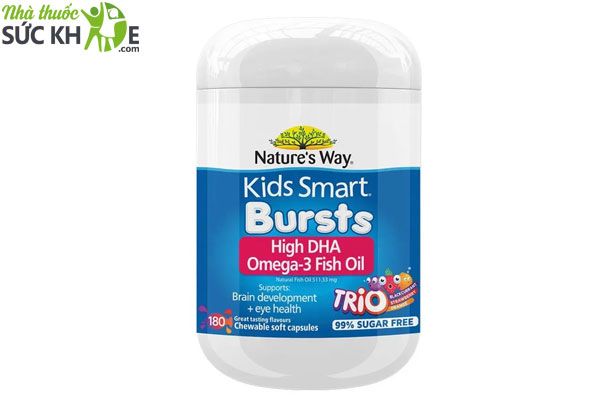Viên nhai Nature's Way Kids Smart Omega 3 Trio High DHA