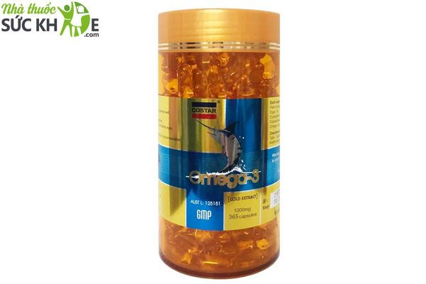 Thuốc bổ mắt của Úc Omega 3 Costar 1000mg
