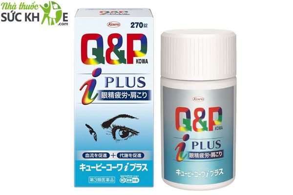 Thuốc bổ mắt cho trẻ em bị loạn thị Q&P KOWA Nhật Bản 