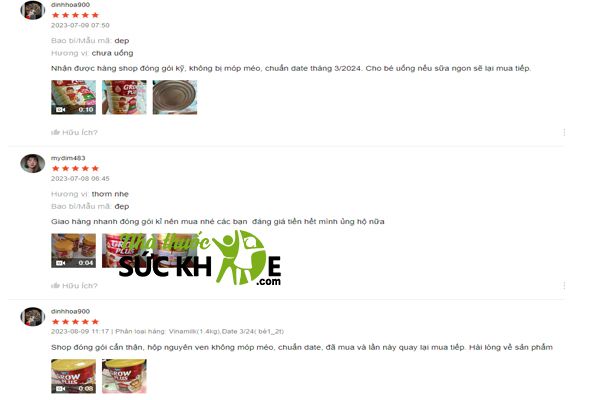Review sữa Grow Plus cho bé 1 tuổi