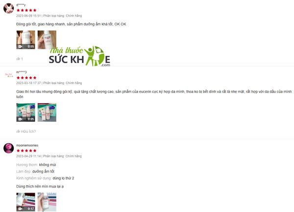 Review kem dưỡng ẩm Eucerin Even Radiance
