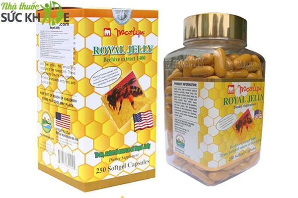 Sữa ong chúa của Mỹ Royal Jelly Marlyn Nutraceuticals