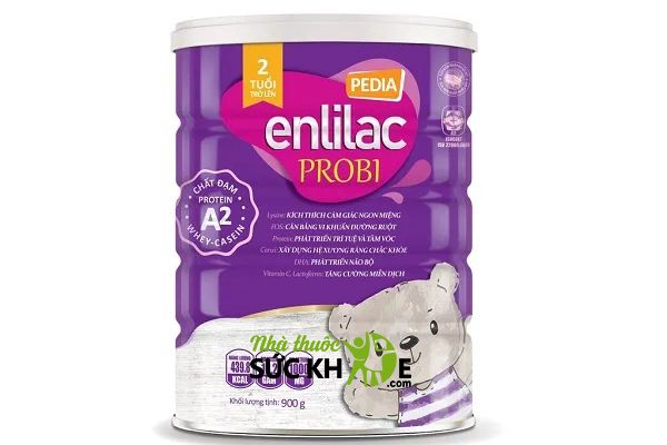 Sữa cho bé Enlilac Probi Protein A2 Pedia