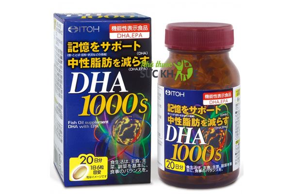 Thuốc bổ não cho người già của Nhật DHA 1000mg ITOH 