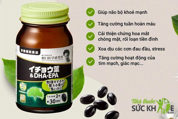 Thuốc bổ não cho người già của Nhật DHA - EPA Noguchi